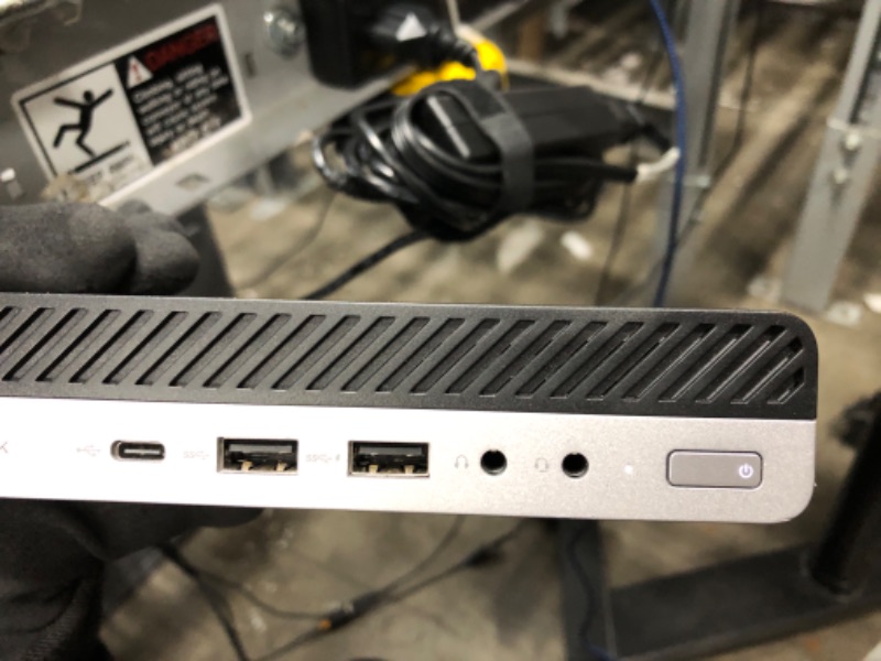 Photo 2 of *Tested* HP Prodesk 600 G3 Micro Computer Mini PC (Intel Quad Core i5-7500T 2.7Ghz, 16GB DDR4 Ram, 512GB SSD, 4K Support, DP, USB 3.0, USB-C) Win 10 Pro (Renewed) 512 GB