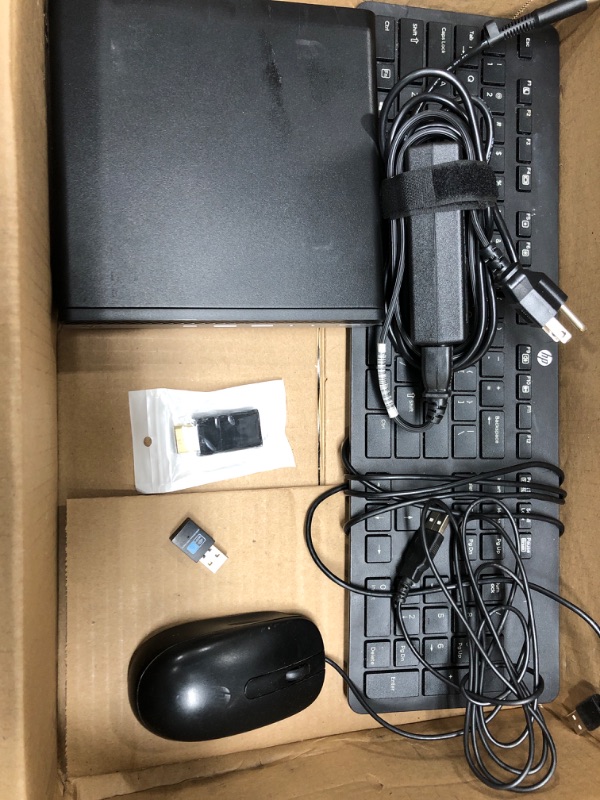 Photo 3 of *Tested* HP Prodesk 600 G3 Micro Computer Mini PC (Intel Quad Core i5-7500T 2.7Ghz, 16GB DDR4 Ram, 512GB SSD, 4K Support, DP, USB 3.0, USB-C) Win 10 Pro (Renewed) 512 GB