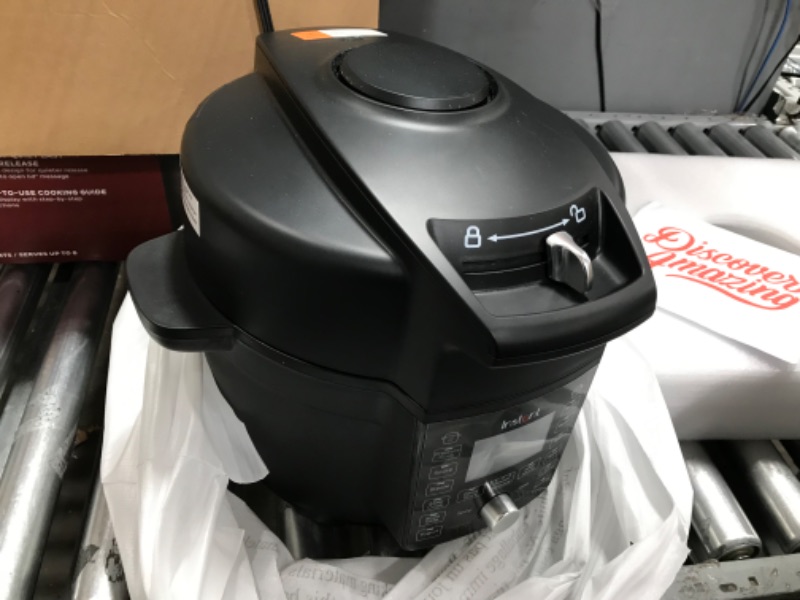 Photo 4 of (PARTS ONLY)Instant Pot 6.5 qt. Duo Crisp 13-in-1, Air Fryer, Pressure Cooker &#38; Slow Cooker with One Ultimate Lid