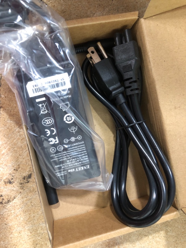 Photo 2 of (PACK OF 2) 45W 65W Laptop Charger for Dell Inspiron 11-3000 13-5000 14-3000 14-5000 15-3000 15-5000 15-7000 Seriers 3147 5558 5755 5555 7348 7472 Power AC Adapter Supply Cord 19.5V 2.31A 3.34A LA65NS2-01