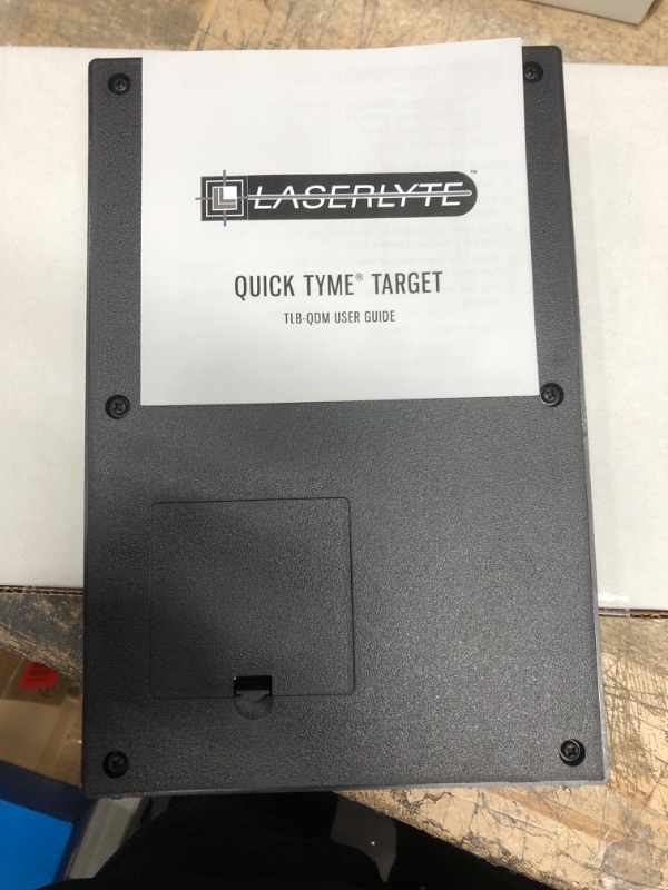 Photo 3 of LaserLyte Quick Tyme Laser Trainer Target with Point of Impact Display and Timed Games for Reactive Laser Shooting and Dry Fire Practice