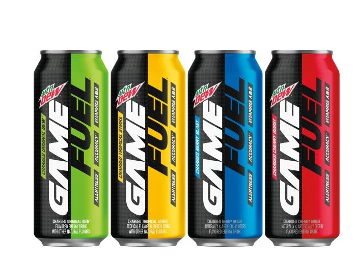 Photo 1 of *Expired May 30 2022* MTN DEW GAME FUEL, 4 Flavor Variety Pack Energy Drink, 16 oz, 12 Pack Cans
