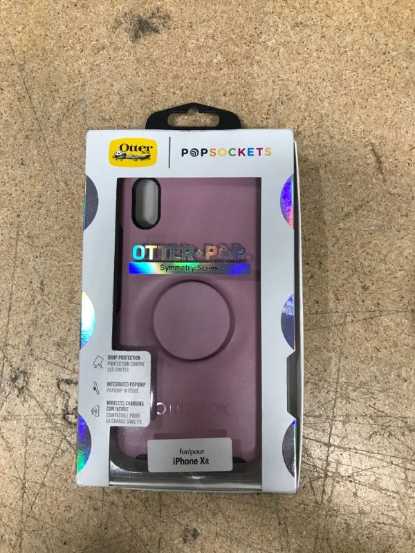 Photo 2 of OtterBox + Pop Symmetry Series Case for Apple iPhone XR - Retail Packaging - Mauveolous