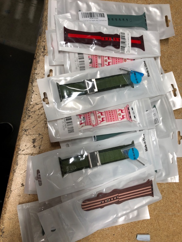 Photo 1 of 15 PIECE ASSORTED SMART WATCH REPLACEMENT BANDS