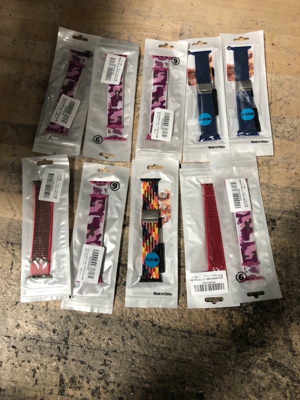 Photo 1 of BUNDLE OF ASSORTED APPLE WATCH BANDS (10)