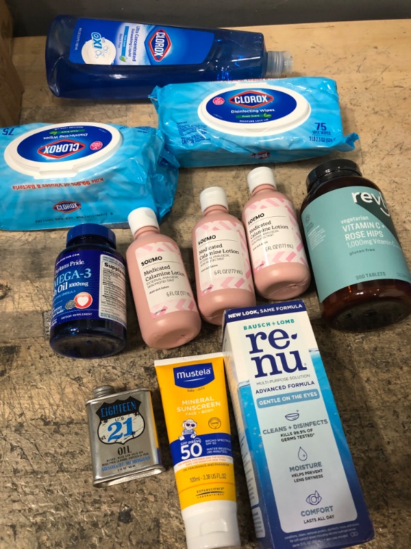 Photo 1 of **EXPIRES BETWEEN JUNE 2023-2024** BUNDLE OF ASSORTED HEALTH ITEMS ( 11 ITEMS)