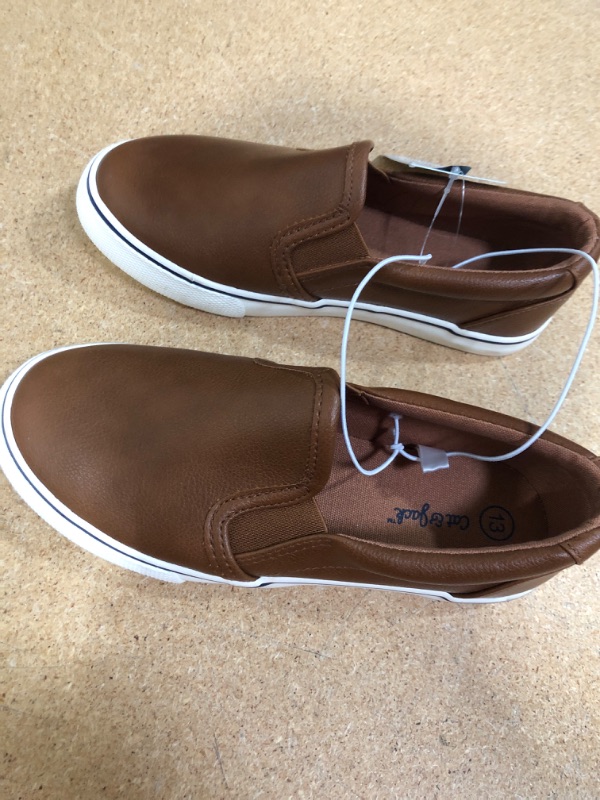 Photo 2 of Boys' Enzo Slip-On Sneakers - Cat & Jack™ Size 13

