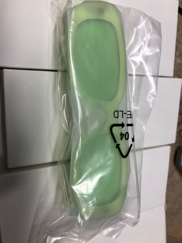 Photo 1 of (PACK OF 2) Przene Retro Rectangle Sunglasses Vintage Small Sun Glasses UV Protection for Women Men Green