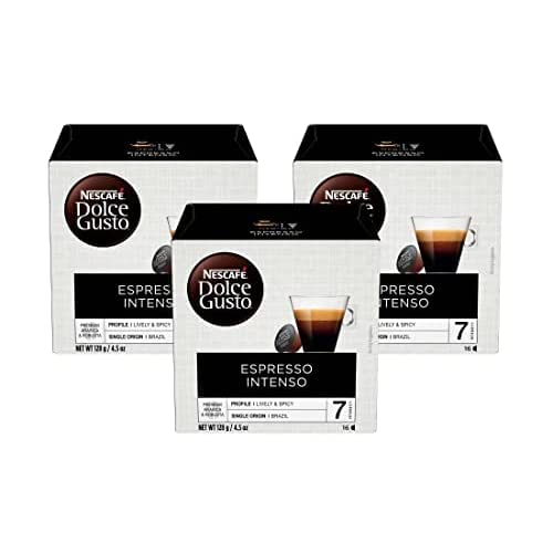 Photo 1 of 
Nescafe Dolce Gusto Coffee Pods, Espresso Intenso, 16 Count (Pack of 3)EXP 10/2022