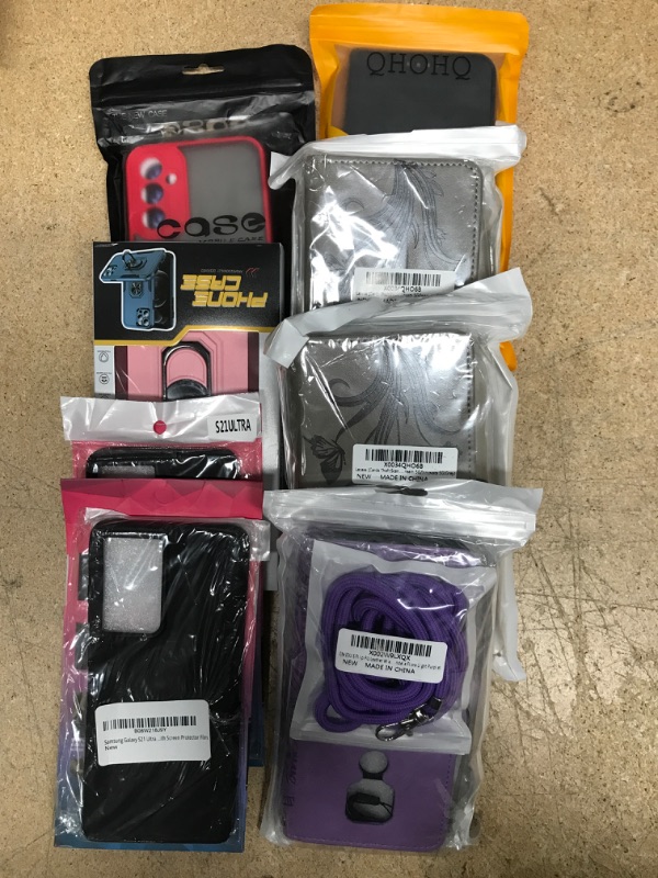 Photo 1 of Assorted Smartphone Cases 