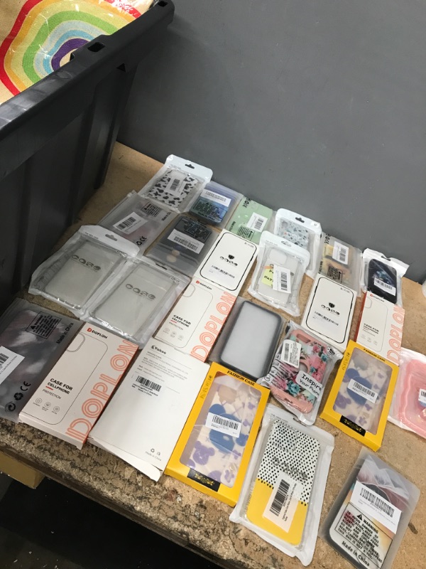 Photo 1 of 25 Pack of Miscellaneous Phone Cases