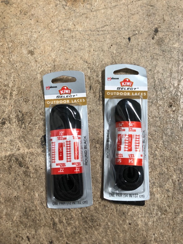 Photo 1 of Black Shoe Laces 2 Pack