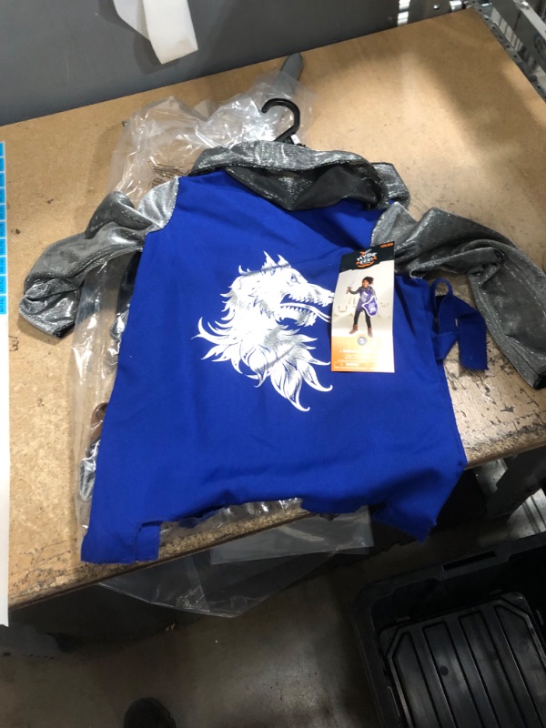 Photo 2 of Kids’ Royal Knight Blue Halloween Costume Top with Accessories – Hyde & EEK! Boutique™
