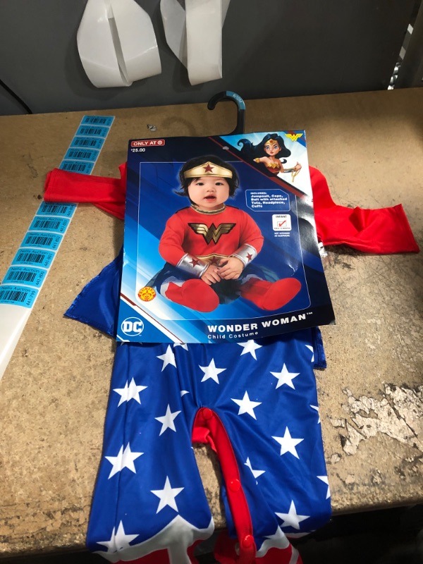 Photo 2 of Rubies DC - WONDER WOMAN Child Costume - Available in 3 Sizes - New with Tags!
