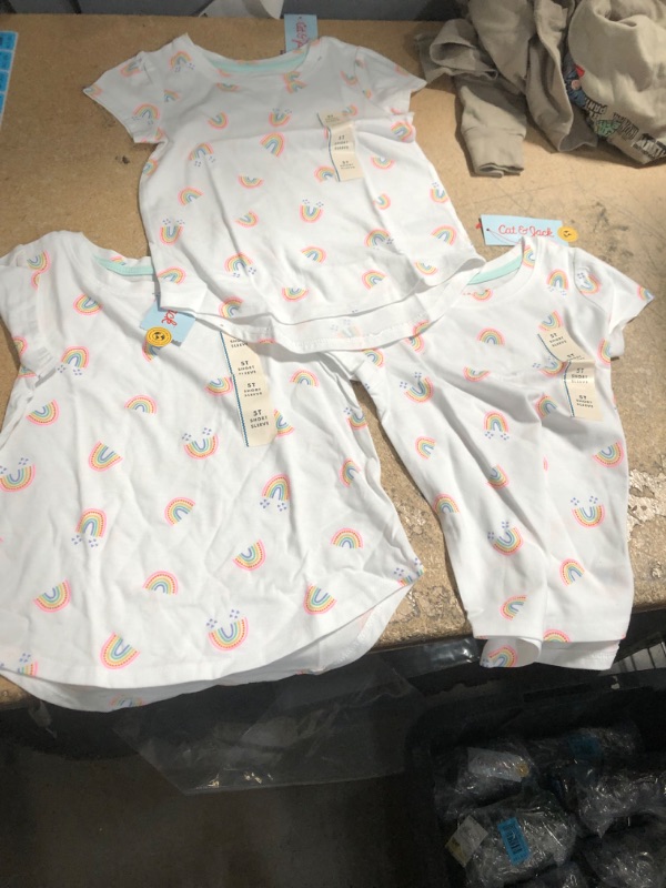 Photo 1 of 3 Pack (3T) White T-Shirts