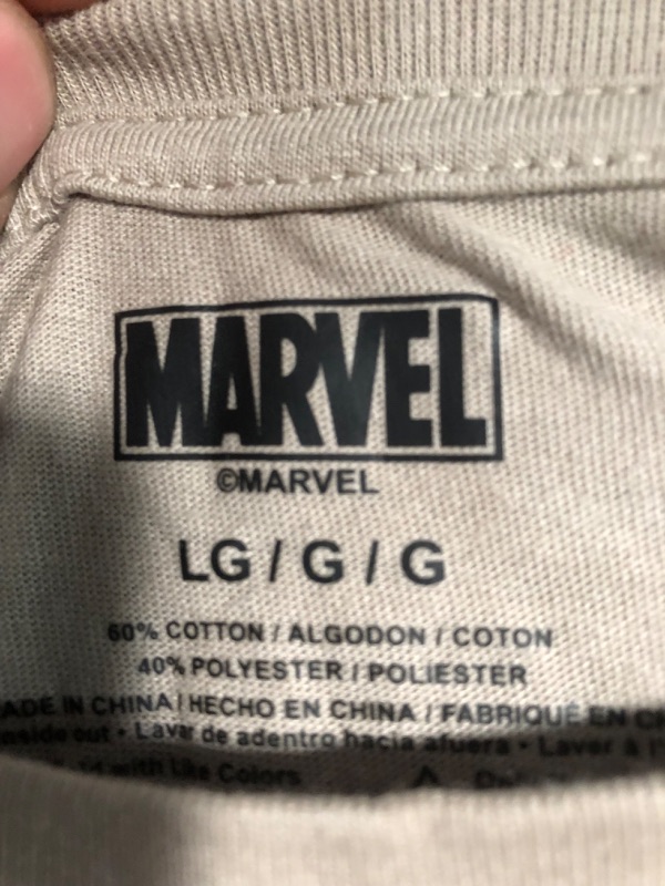 Photo 2 of (L) Marvel Long Sleeve T-Shirt