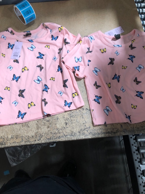 Photo 1 of 2 Women's Short Sleeve Fitted T-Shirts - Wild Fable™ 1- (L)      1- (XL)

