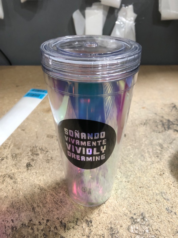 Photo 2 of 28oz Plastic Holographic Tumbler
