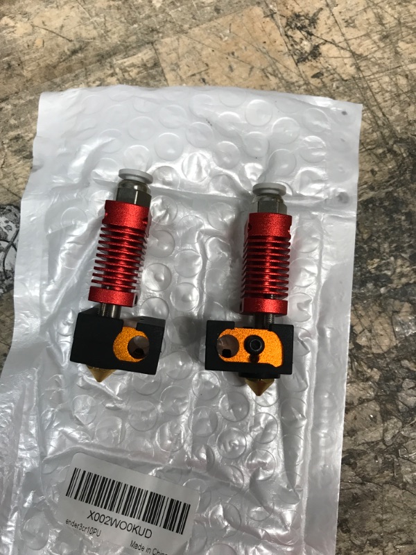 Photo 2 of 2PACK OF PURIN, [1PCS] 3D Printer Extruder Hotend, Creality Assembled All Metal Hotend Kit for Ender 3 3 proEnder 5 5 proCR-10 CR10 CR10S
