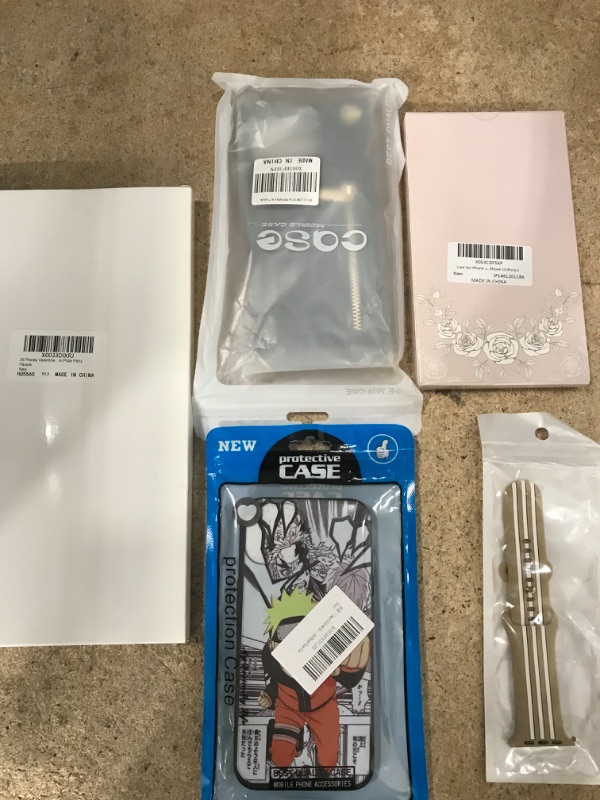 Photo 1 of 5pk bundle for mixed model cell phone accessories