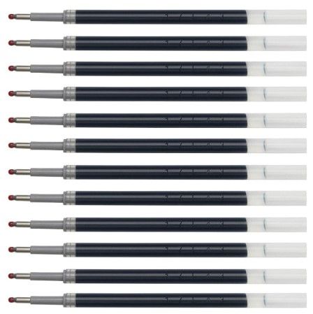 Photo 1 of 7 OF- Amazon Basics Gel Pen Refills (0.7mm), Bullet Tip, Black Ink, 12 Pack
