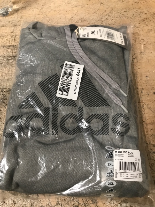 Photo 1 of adidas Men's Game and Go Pullover Hoodie XX-Large Grey/Solid Grey