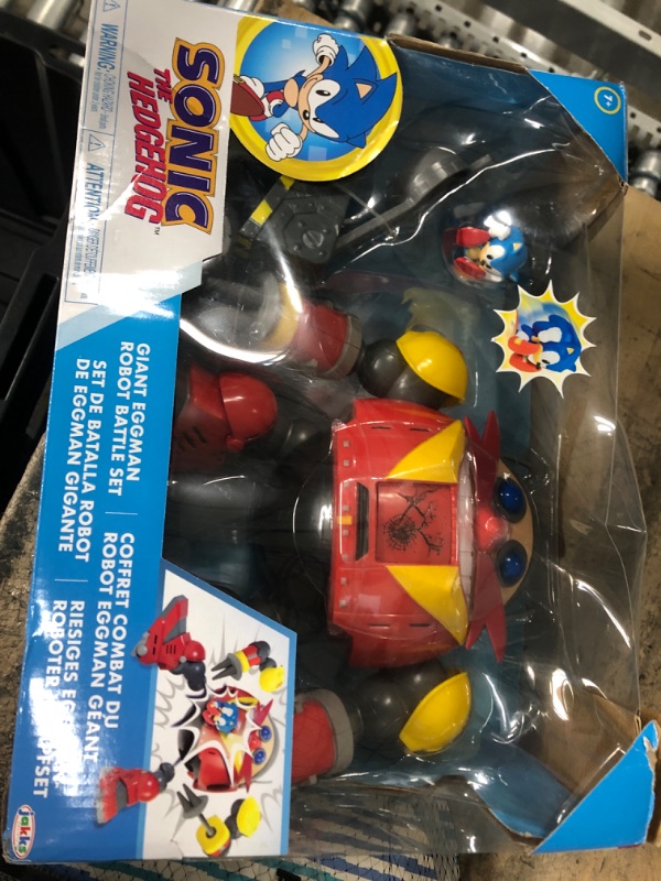 Photo 2 of Sonic Giant Dr. Eggman Robot Battle Set