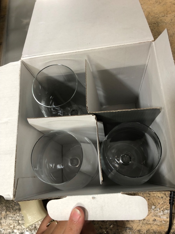 Photo 2 of 15oz 4pk Glass Atherton White Wine Glasses - Threshold™
