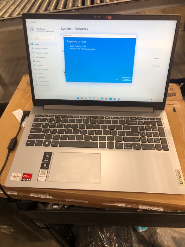 Photo 5 of Lenovo 15.6" IdeaPad 1 Laptop, AMD Dual-core Processor, 15.6" HD Anti-Glare Display, Wi-Fi 6 and Bluetooth 5.0, HDMI, Windows 11 Home in S Mode(20GB RAM | 1TB SSD)
