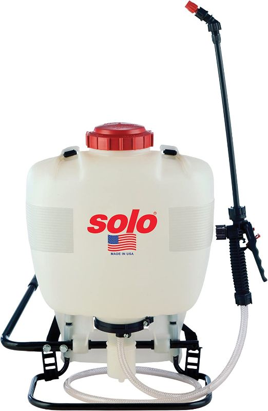 Photo 1 of 
SOLO 425 4-Gallon Professional Piston Backpack Sprayer, Wide Pressure Range up to 90 psi