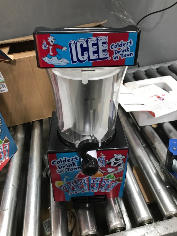 Photo 2 of ****PARTS ONLY****iscream Genuine ICEE Brand Counter-Top Sized ICEE Slushie Maker - Spins Your Pre-Chilled Ingredients with Your Ice into ICEE Slushies!