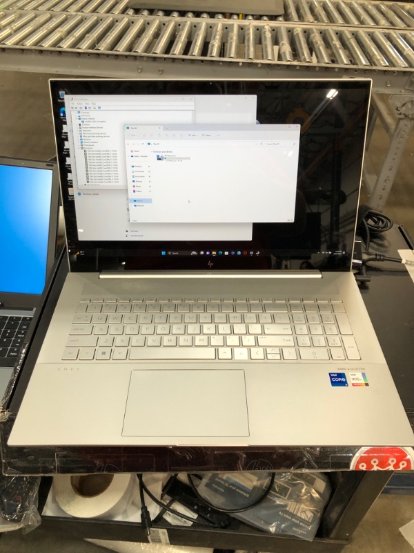 Photo 3 of HP Envy 17-ch2747nr 4THU Home & Business Laptop (Intel i7-1255U 10-Core, 64GB RAM, 2TB PCIe SSD, Intel Iris Xe, 17.3" 60Hz Touch Win 11 Pro) with MS 365 Personal, Dockztorm Hub
