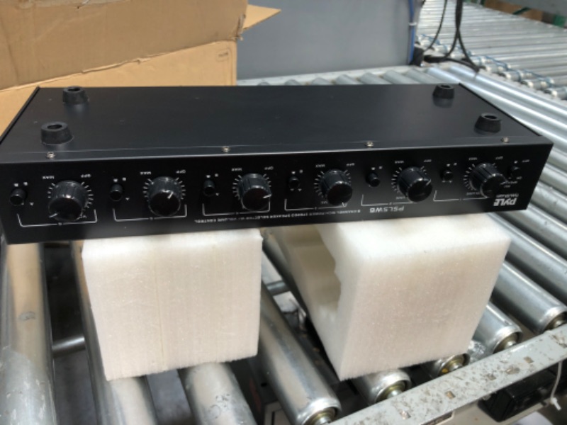 Photo 2 of 6 Channel Speaker Selector Switch - Multi Zone A B Speaker Distribution Controller Box 