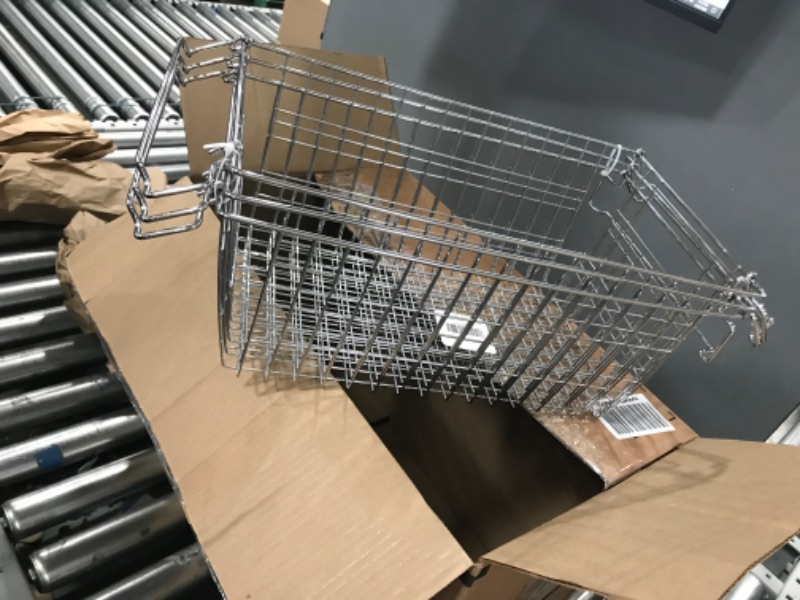 Photo 1 of SANNO Stackable Wire Baskets For Pantry Storage and Organization Pantry Storage Bins With Handles Sturdy Metal Food Baskets Pantry Organized,set of 3