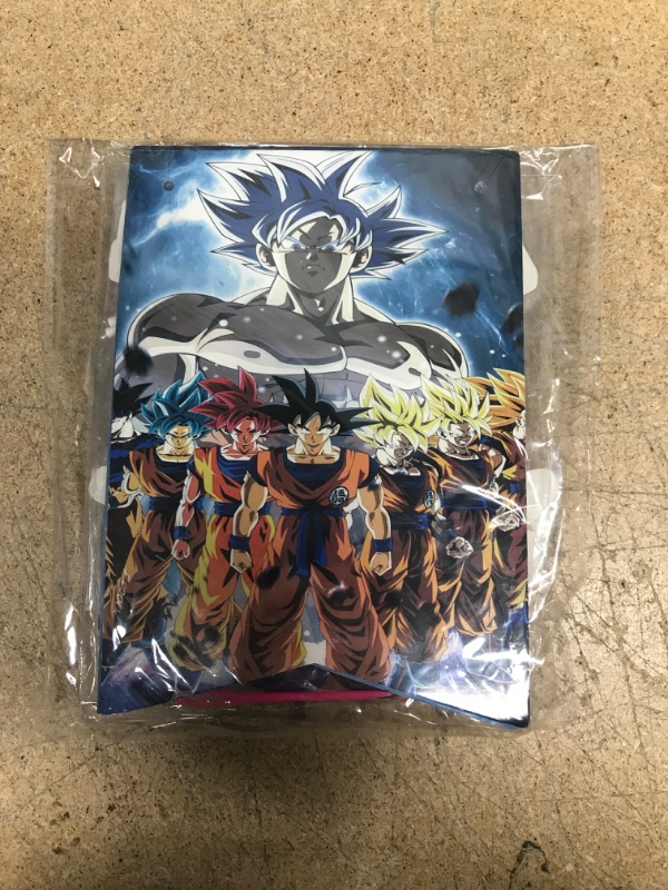 Photo 2 of 44 Pcs Dragon Ball Theme Birthday Party Decorations Kit Party Supplies Pack for Adult Baby Shower Included Cake Cupcake Toppers Balloon and Banner