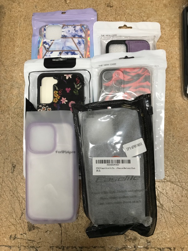 Photo 1 of Assorted Phone Cases 