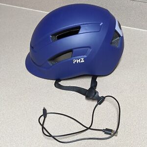 Photo 1 of *Black*** PHZ.W-038 Adult Bike Helmet w/ Rear Light for Commuter Adjustable w/charger 
