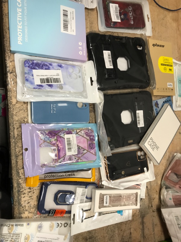 Photo 2 of Grab Bag Bundle of iPhone case's and Accessories iPad mini case. 19 items. 