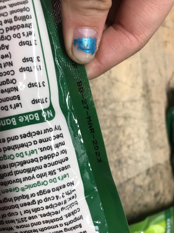 Photo 3 of **exp date march 9, 2023!! 5pcks of Let's Do Organic Green Banana Flour, 14 Ounce (BWA25059) Banana 14 Ounce (Pack of 1)