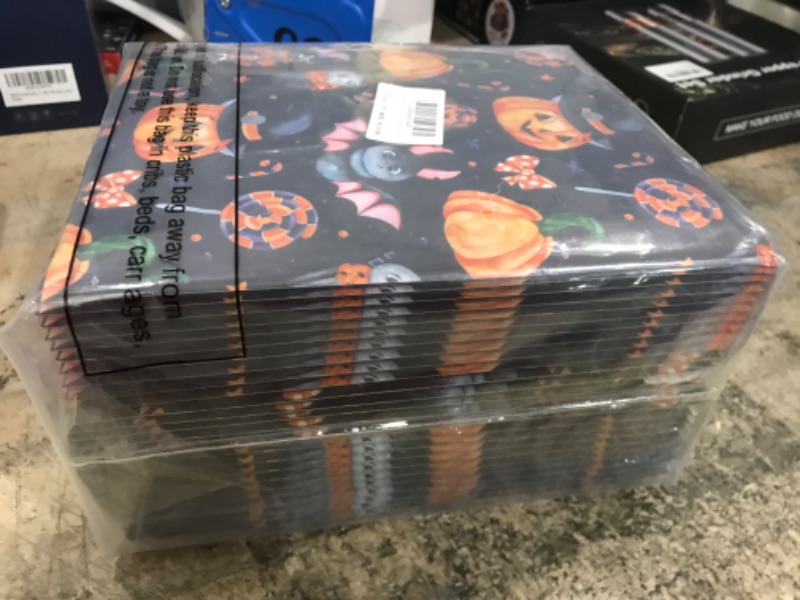 Photo 2 of 25 Pieces Halloween Poly Bubble Mailers 8.3 x 9.3 Inch Halloween Envelopes Shipping Bags Self Sealing Mailers Halloween Kraft Bubble Envelope with Self Seal Adhesive Waterproof (Bat Style)