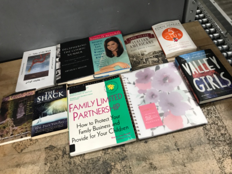 Photo 1 of 10PC Planner & Variety Books Bundle 