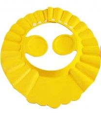 Photo 1 of baby shower cap, yellow (3 pck)