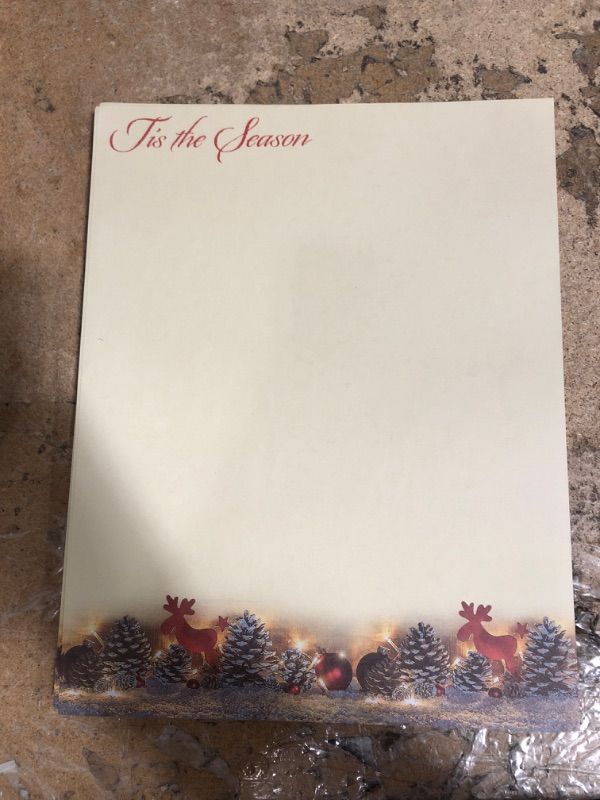 Photo 1 of "Tis the season" Packages of 80 sheets 