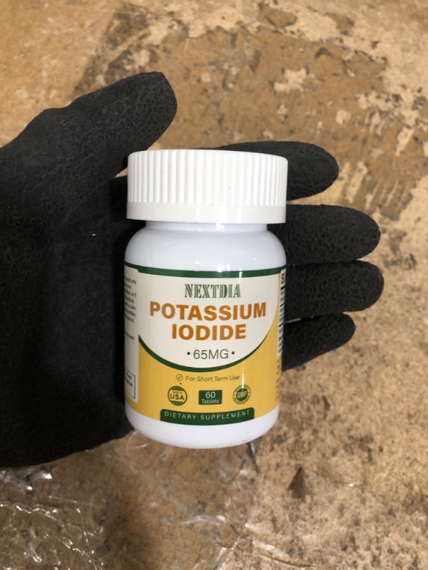 Photo 1 of *EXPIRE March 2029*
Potassium Iodide 65mg Dose - 60 Servings - Thyroid Support & Defense
