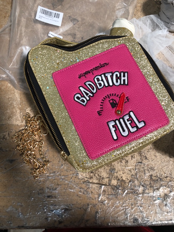 Photo 2 of Bad B*tch Fuel Purse - Gold