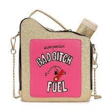 Photo 1 of Bad B*tch Fuel Purse - Gold