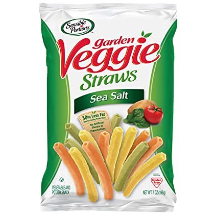 Photo 1 of *EXPIRE Apr 2023*
Sensible Portions Garden Veggie Straws, Sea Salt, 7oz (Pack of 5)
