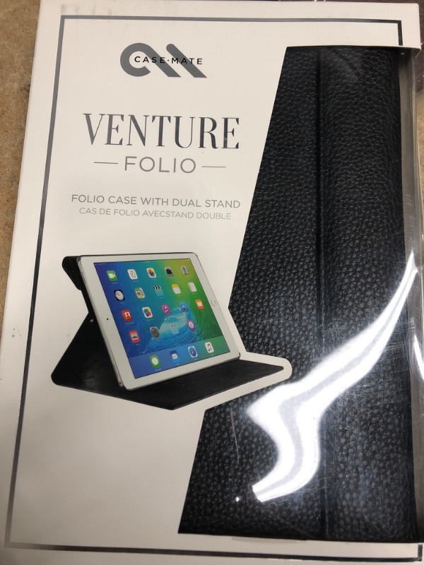 Photo 2 of Case-Mate - 11 inch Apple iPad Pro - Venture Folio - Black 11 in Venture Folio- Black