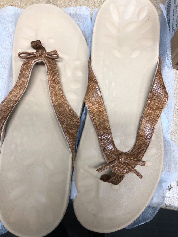 walking in flip flops