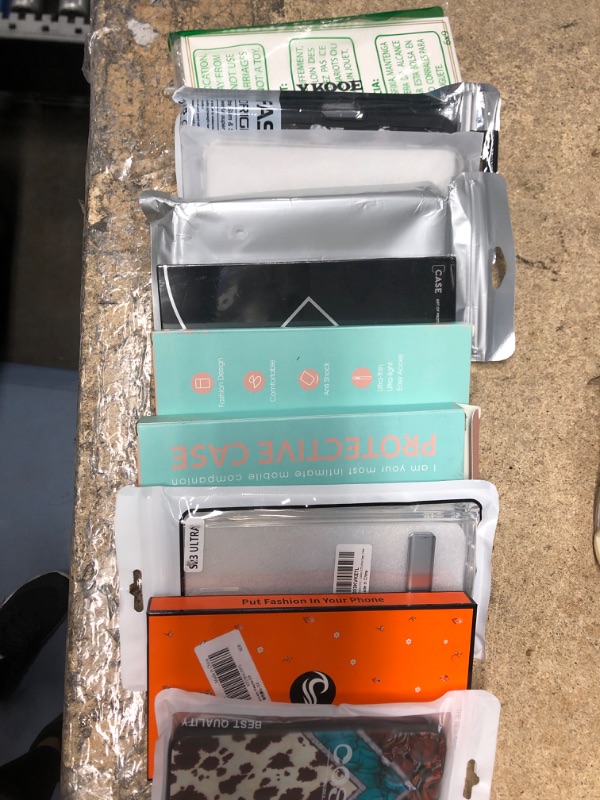 Photo 1 of 10 piece assorted phone case bundle